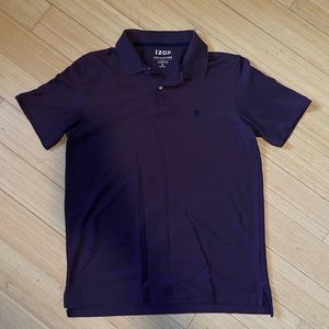 IZOD men’s polo shirt purple Medium M